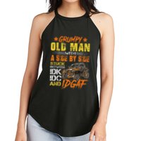 Grumpy Old Man Sxs Utv Side By Side Women's Perfect Tri Rocker Tank