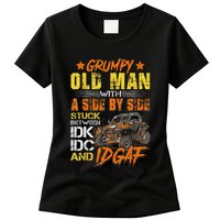 Grumpy Old Man Sxs Utv Side By Side Womens T-Shirt