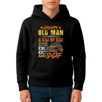 Grumpy Old Man Sxs Utv Side By Side Kids Hoodie