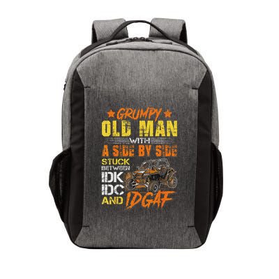Grumpy Old Man Sxs Utv Side By Side Vector Backpack