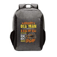 Grumpy Old Man Sxs Utv Side By Side Vector Backpack
