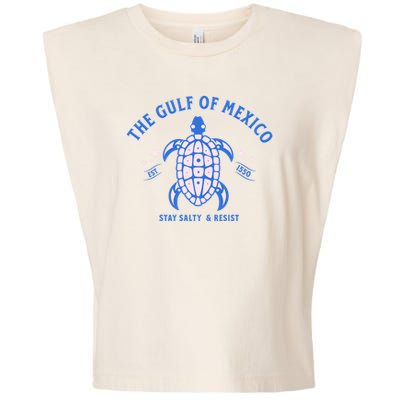 Gulf of Mexico Stay Salty Resistance Garment-Dyed Women's Muscle Tee