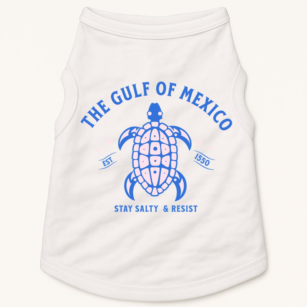 Gulf of Mexico Stay Salty Resistance Doggie Tank
