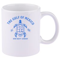Gulf of Mexico Stay Salty Resistance 11oz C Handle Ceramic Mug