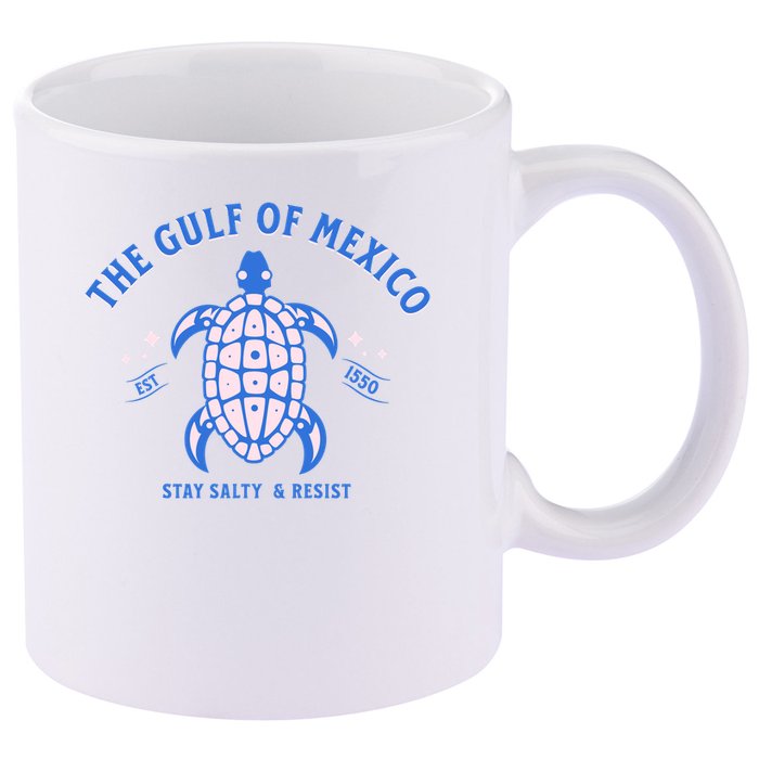 Gulf of Mexico Stay Salty Resistance 11oz C Handle Ceramic Mug