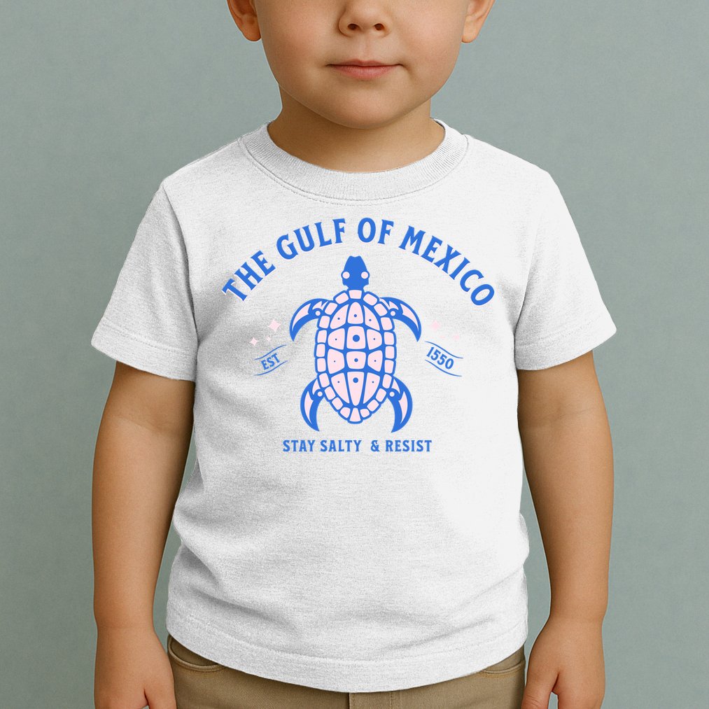 Gulf of Mexico Stay Salty Resistance Toddler T-Shirt