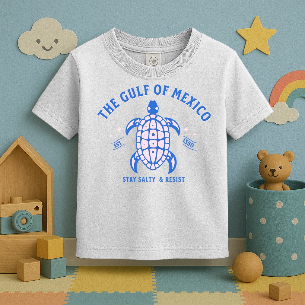 Gulf of Mexico Stay Salty Resistance Toddler T-Shirt