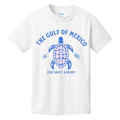Gulf of Mexico Stay Salty Resistance Kids T-Shirt