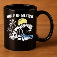 Gulf Of Mexico 11oz C Handle Ceramic Mug