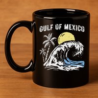 Gulf Of Mexico 11oz C Handle Ceramic Mug