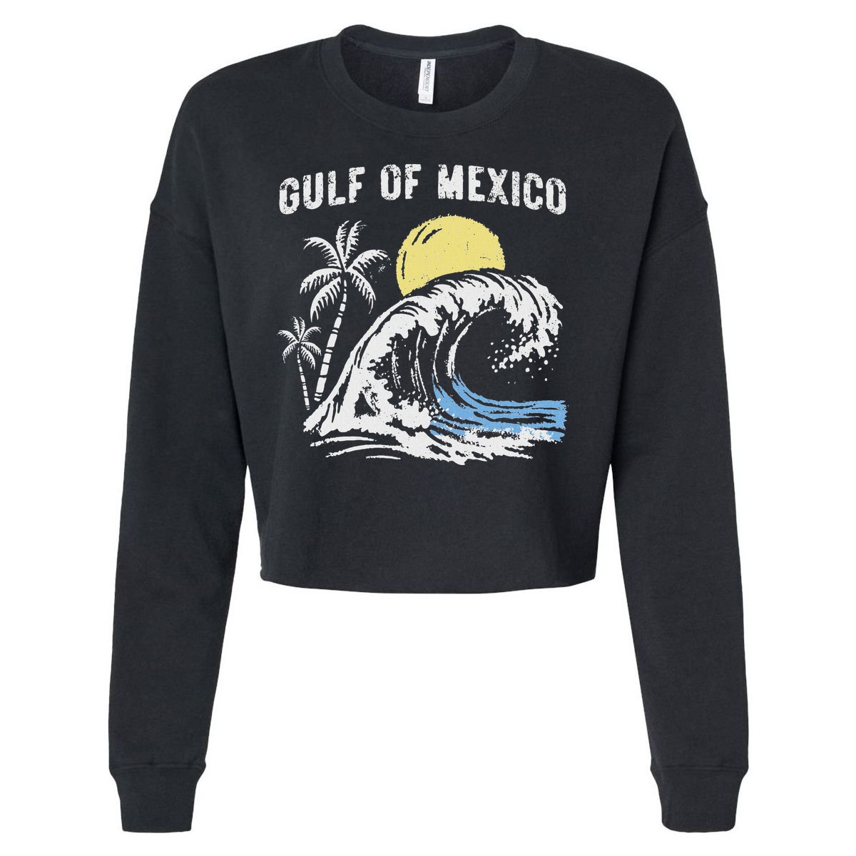 Gulf Of Mexico Cropped Pullover Crew