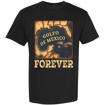 Gulf Of Mexico Summer Not Trump Us America Historic Map .Png Garment-Dyed Heavyweight T-Shirt