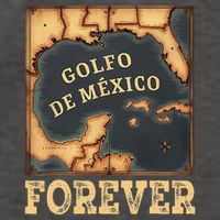 Gulf Of Mexico Summer Not Trump Us America Historic Map .Png Vector Backpack