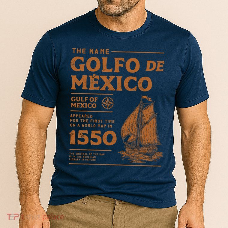 Gulf Of Mexico First Map Since 1550 Performance Shirt