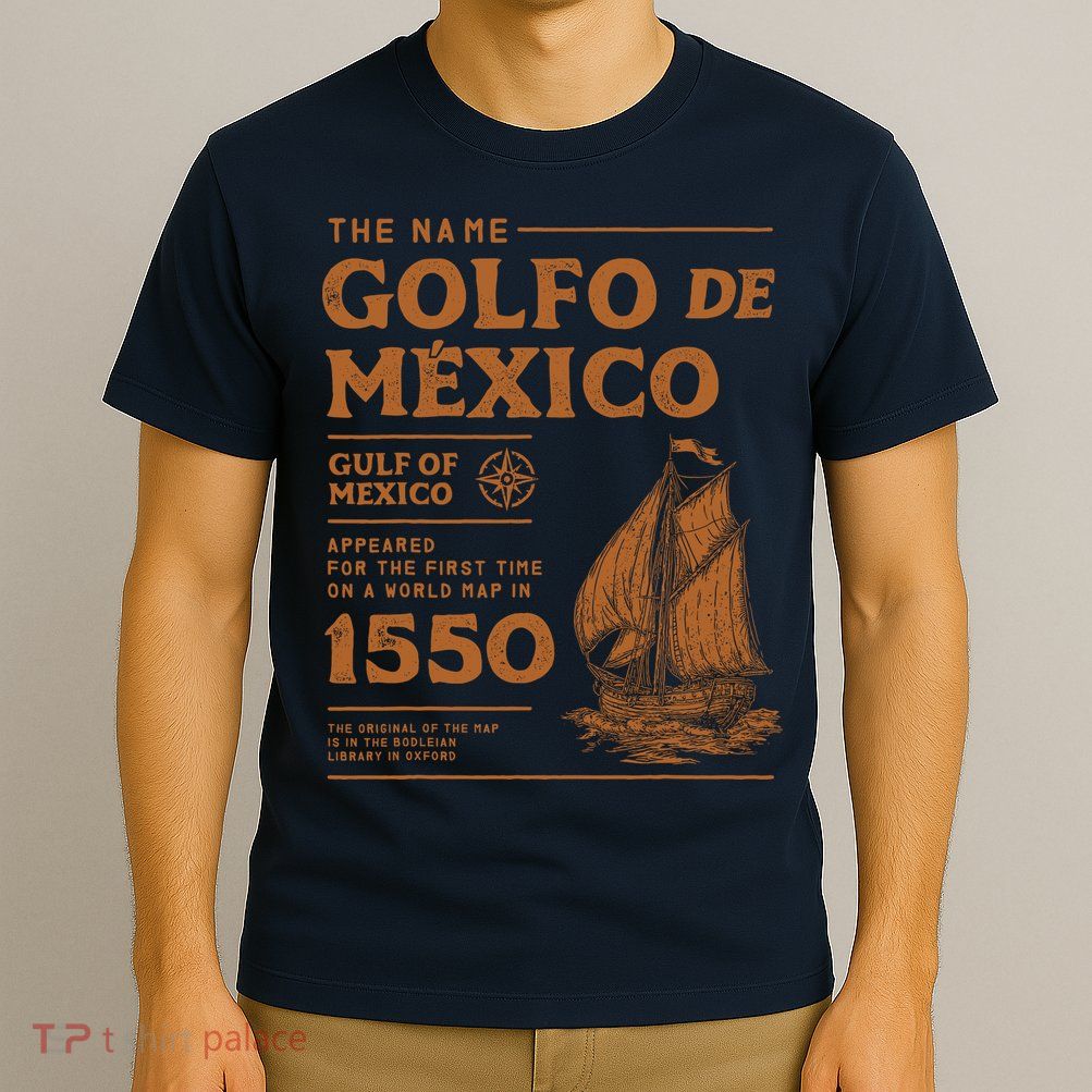 Gulf Of Mexico First Map Since 1550 T-Shirt