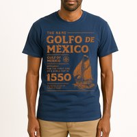 Gulf Of Mexico First Map Since 1550 Tall T-Shirt