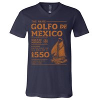 Gulf Of Mexico First Map Since 1550 V-Neck T-Shirt