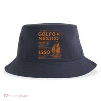 Gulf Of Mexico First Map Since 1550 Sustainable Bucket Hat