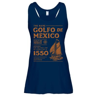 Gulf Of Mexico First Map Since 1550 Ladies Essential Flowy Tank