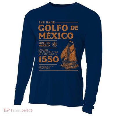 Gulf Of Mexico First Map Since 1550 Cooling Performance Long Sleeve Crew