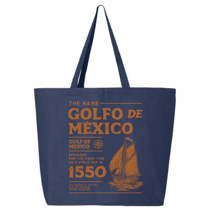 Gulf Of Mexico First Map Since 1550 25L Jumbo Tote