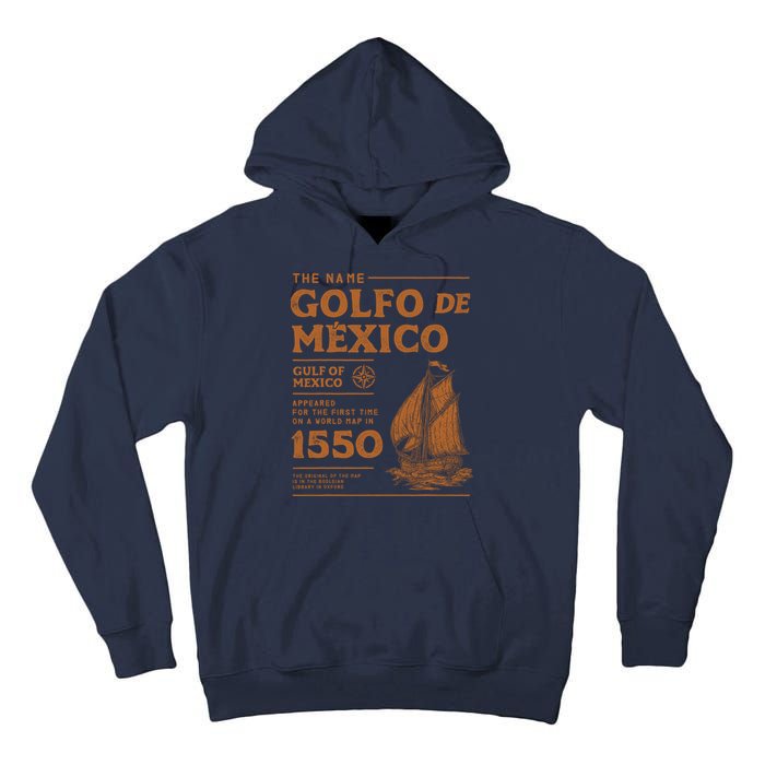 Gulf Of Mexico First Map Since 1550 Tall Hoodie