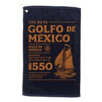 Gulf Of Mexico First Map Since 1550 Golf Towel