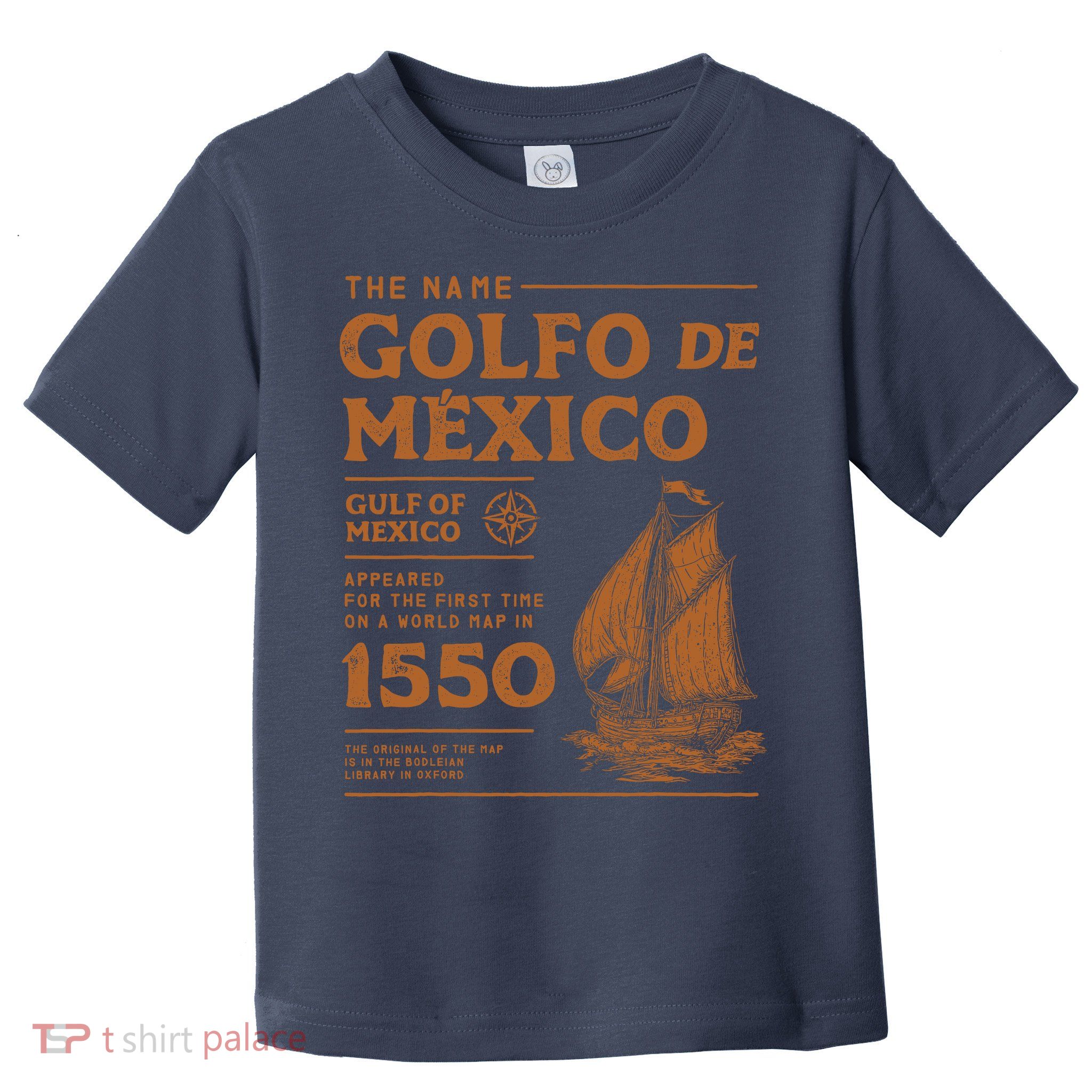 Gulf Of Mexico First Map Since 1550 Toddler T-Shirt
