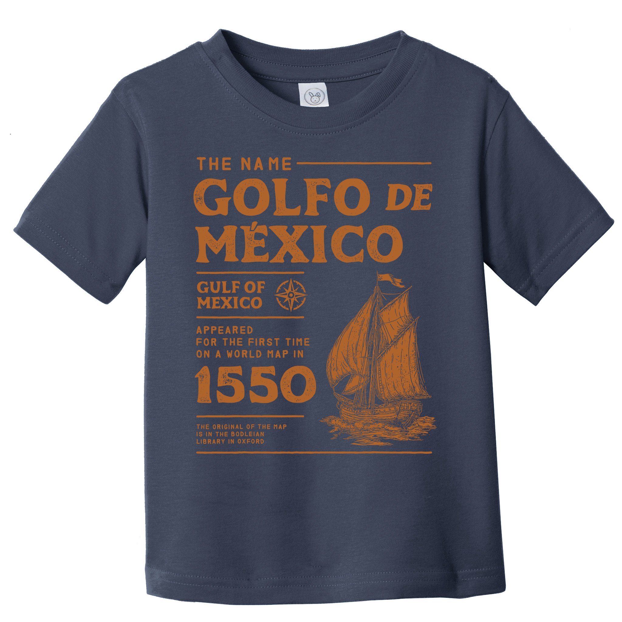 Gulf Of Mexico First Map Since 1550 Toddler T-Shirt