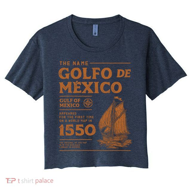 Gulf Of Mexico First Map Since 1550 Crop Top