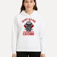 Grumpy Old Man Proceed With Caution Hoodie