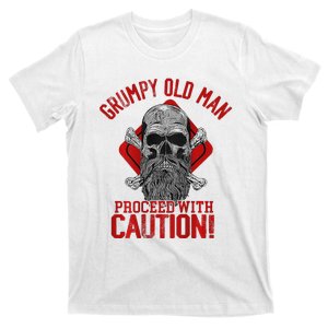 Grumpy Old Man Proceed With Caution T-Shirt