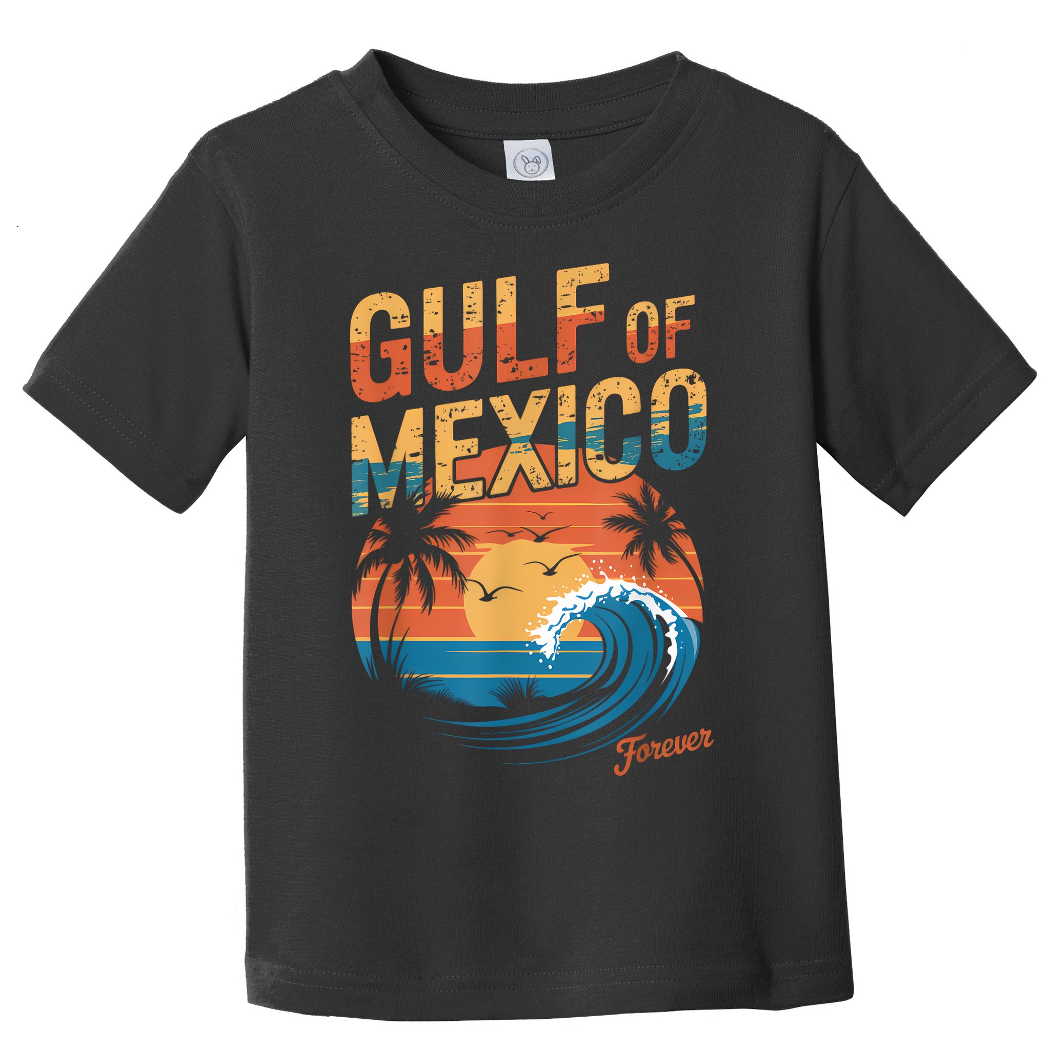 Gulf Of Mexico Forever Retro Vintage Gulf Of Mexico Toddler T-Shirt