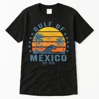 Gulf Of Mexico Est 1550 Retro Vintage Gulf Beach Tall T-Shirt