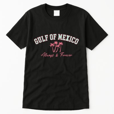 Gulf Of Mexico Always Forever Coastal Love Palms Tall T-Shirt