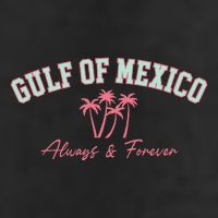 Gulf Of Mexico Always Forever Coastal Love Palms 11oz C Handle Ceramic Mug