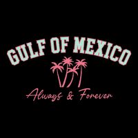 Gulf Of Mexico Always Forever Coastal Love Palms Zip Tote Bag