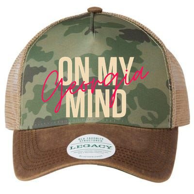 Georgia On My Mind Atlanta Peach State Southern Legacy Tie Dye Trucker Hat
