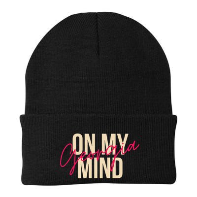 Georgia On My Mind Atlanta Peach State Southern Beanie