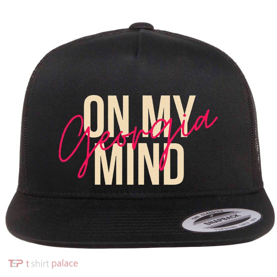 Georgia On My Mind Atlanta Peach State Southern Flatbill Hat