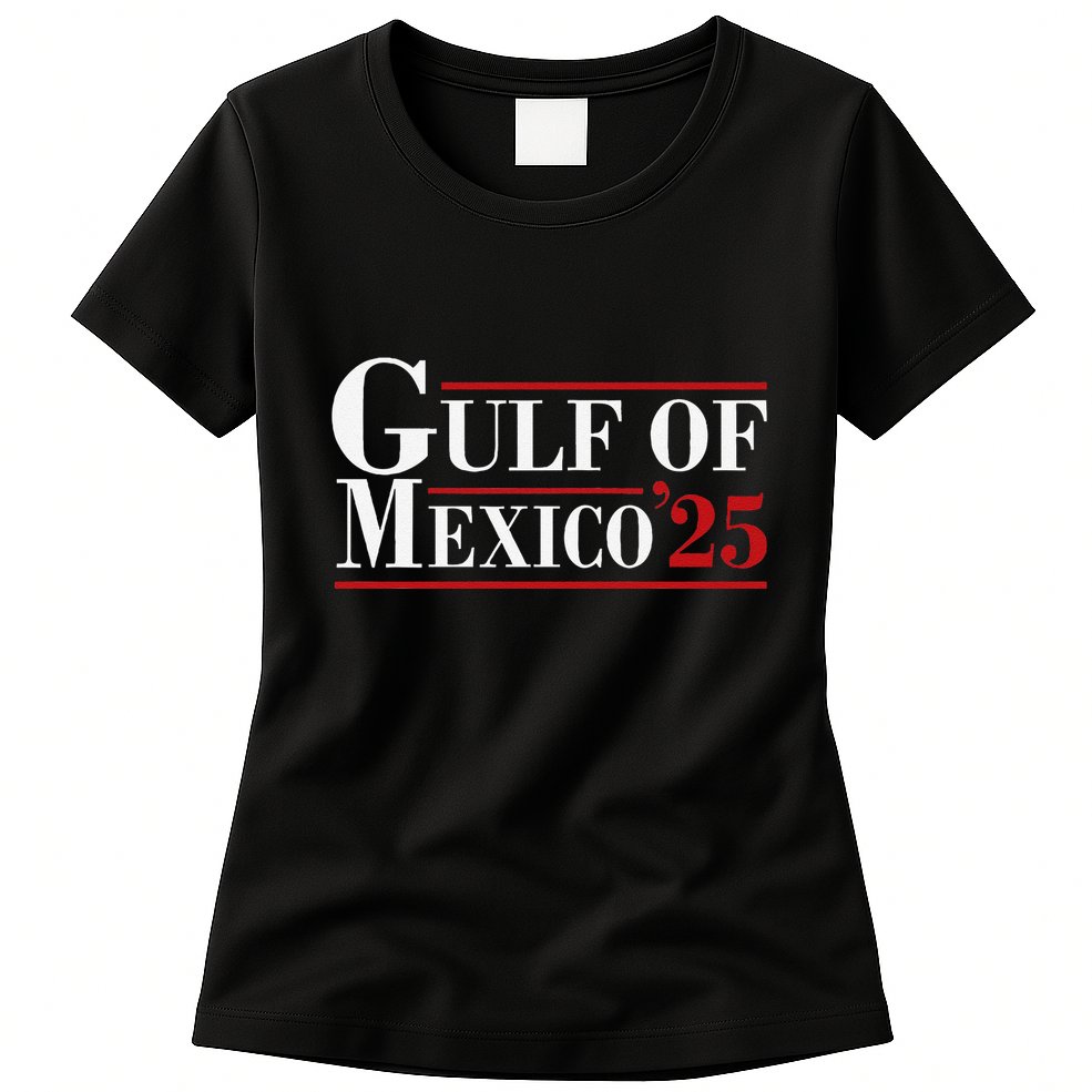 Gulf Of Mexico 2025 The Gulf Of Mexico 25 Est 1550 Womens T-Shirt