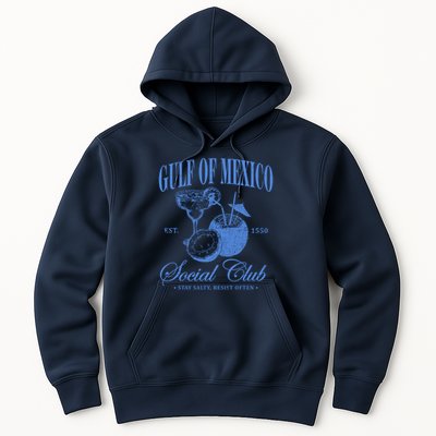 Gulf Of Mexico Vintage Social Club Est 1550 Hoodie