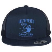 Gulf Of Mexico Vintage Social Club Est 1550 Flatbill Hat
