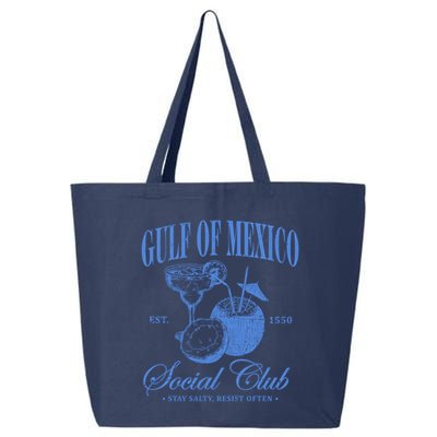 Gulf Of Mexico Vintage Social Club Est 1550 25L Jumbo Tote
