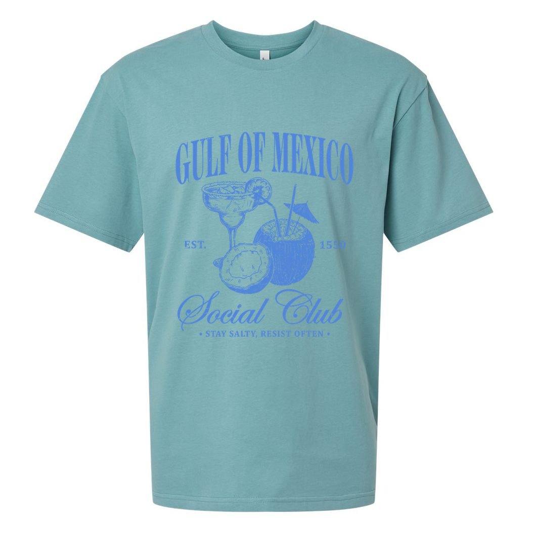 Gulf Of Mexico Vintage Social Club Est 1550 Sueded Cloud Jersey T-Shirt