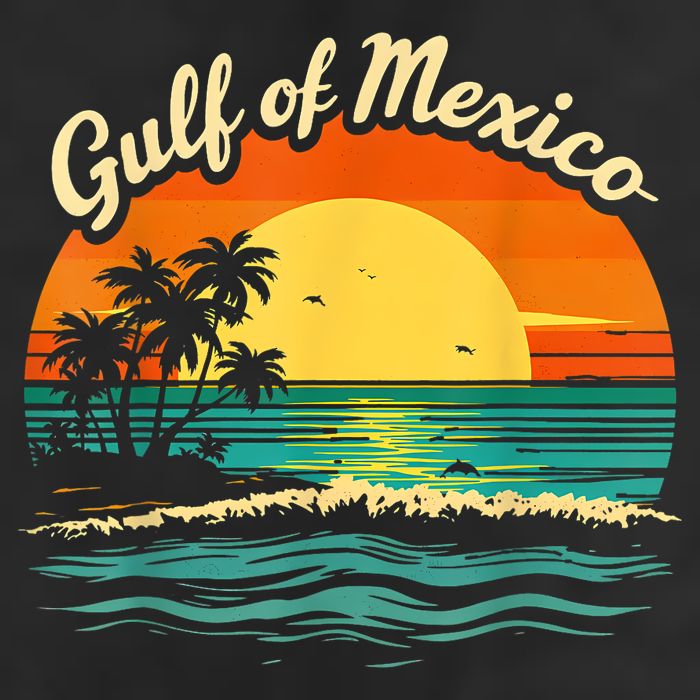 Gulf Of Mexico Beach Palms Summer Vacation Cool Comfort Performance Bucket Hat