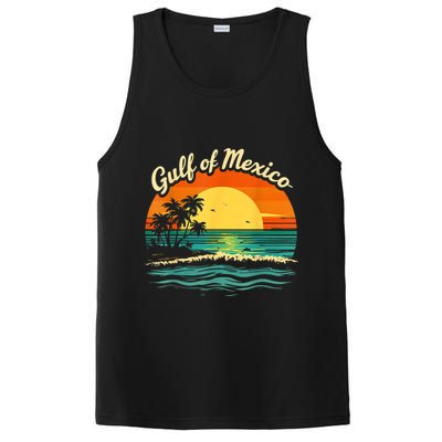 Gulf Of Mexico Beach Palms Summer Vacation PosiCharge Competitor Tank