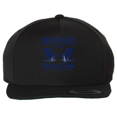 Gulf of Mexico Social Club Welcome to Low Tide Wool Snapback Cap