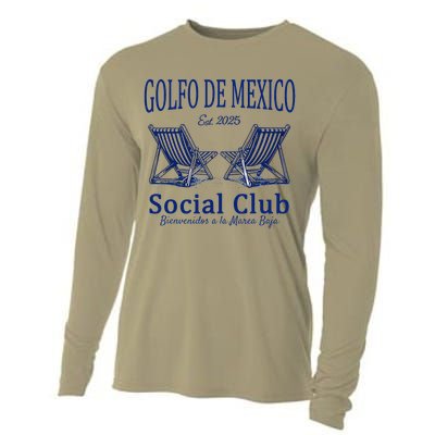 Gulf of Mexico Social Club Welcome to Low Tide Cooling Performance Long Sleeve Crew