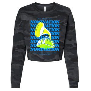 G.RAMMYS O.fficial Merch The Nomination Cropped Pullover Crew